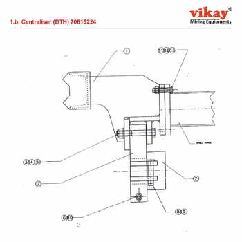 Centraliser - DTH 70615224 LM 100 Parts