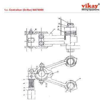 Centraliser - Drifter 94076890 LM 100 Parts