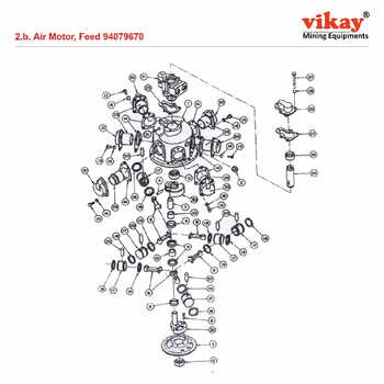 Air Motor - Feed 94079670 LM 100 Parts