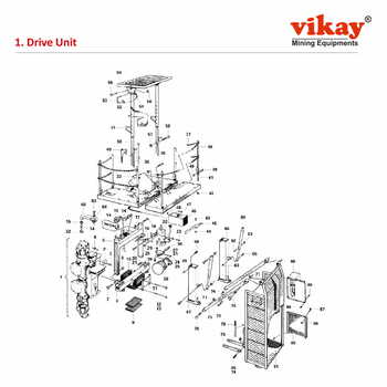 Drive Unit- Alimak Raise Climber Parts