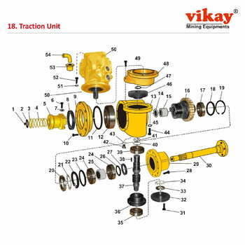 Traction Unit 3163242580 Wagon Drill Parts